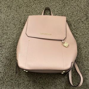 Pink Michael kors back pack